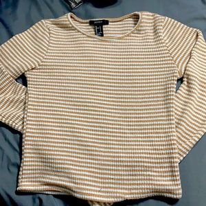 Long sleeve stripped shirt
